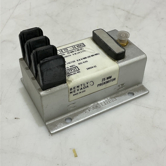 BENTLY NEVADA 24654-02 18744-O1G 25MM PROXIMITOR SENSOR 373