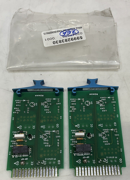 RONAN X12D111-1-C X1216TC-1GP MODULAR AUXILLIARY CONT LOT OF  373