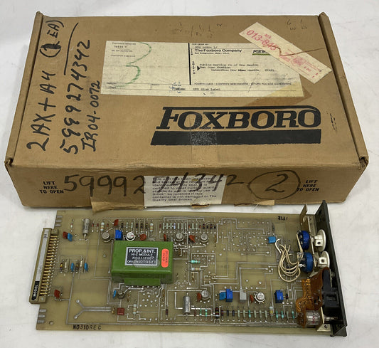 FOXBORO 2AX+A4 CONTROL MODULE 373