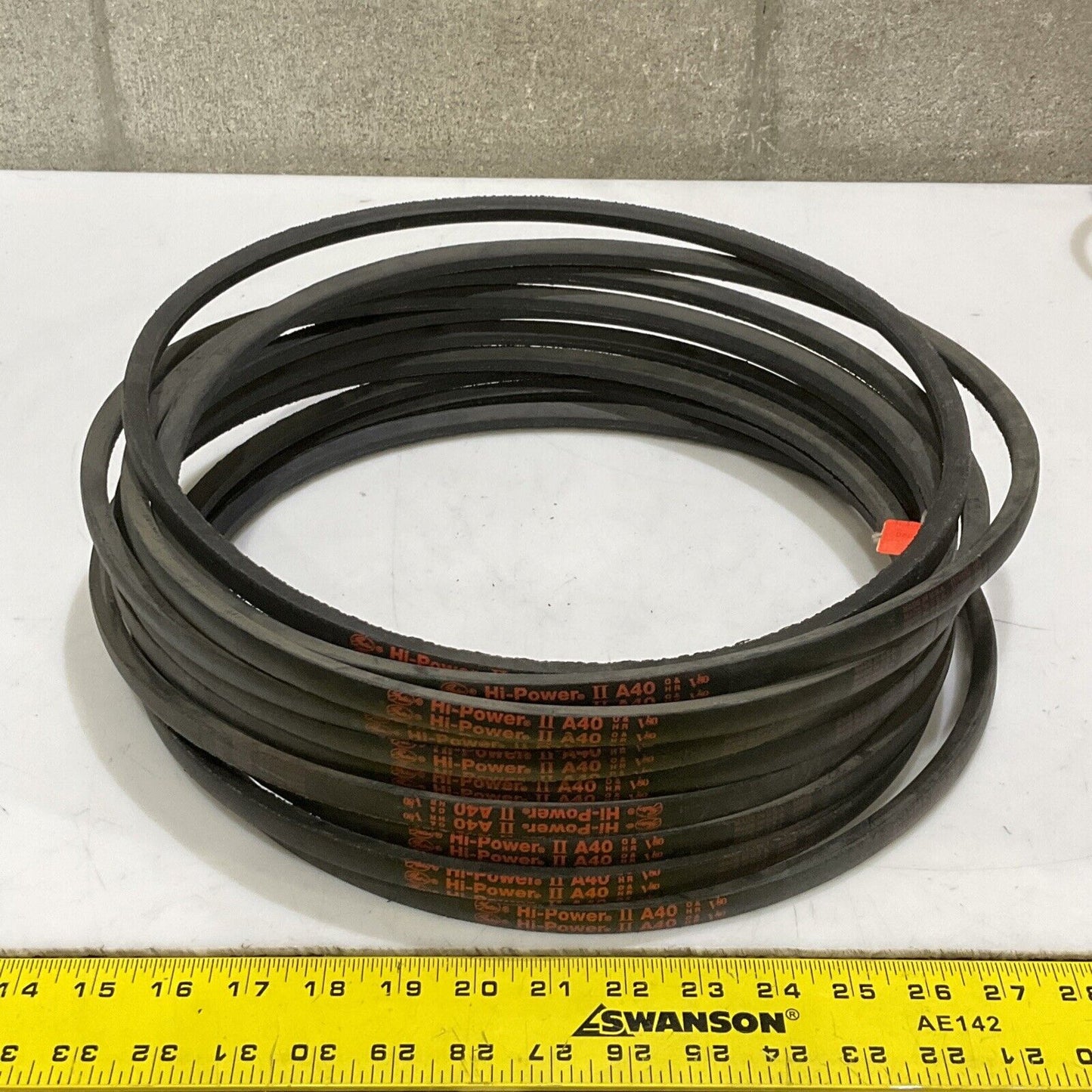 GATES A40 V 80 HI-POWER II V BELT LOT OF 10 373