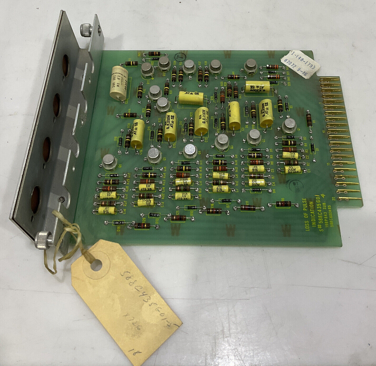 WESTINGHOUSE 588C435G01 VOLTAGE REGULATOR MODULE 373