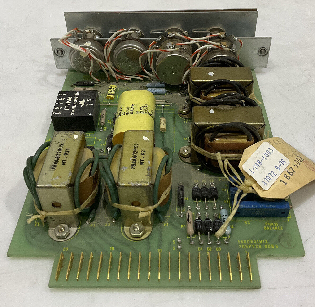 WESTINGHOUSE 588C601H13 EXCITATION LIMITER MODULE 373