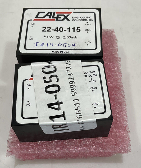 CALEX 22-40-115 POWER SUPPLY LOT OF 2 373