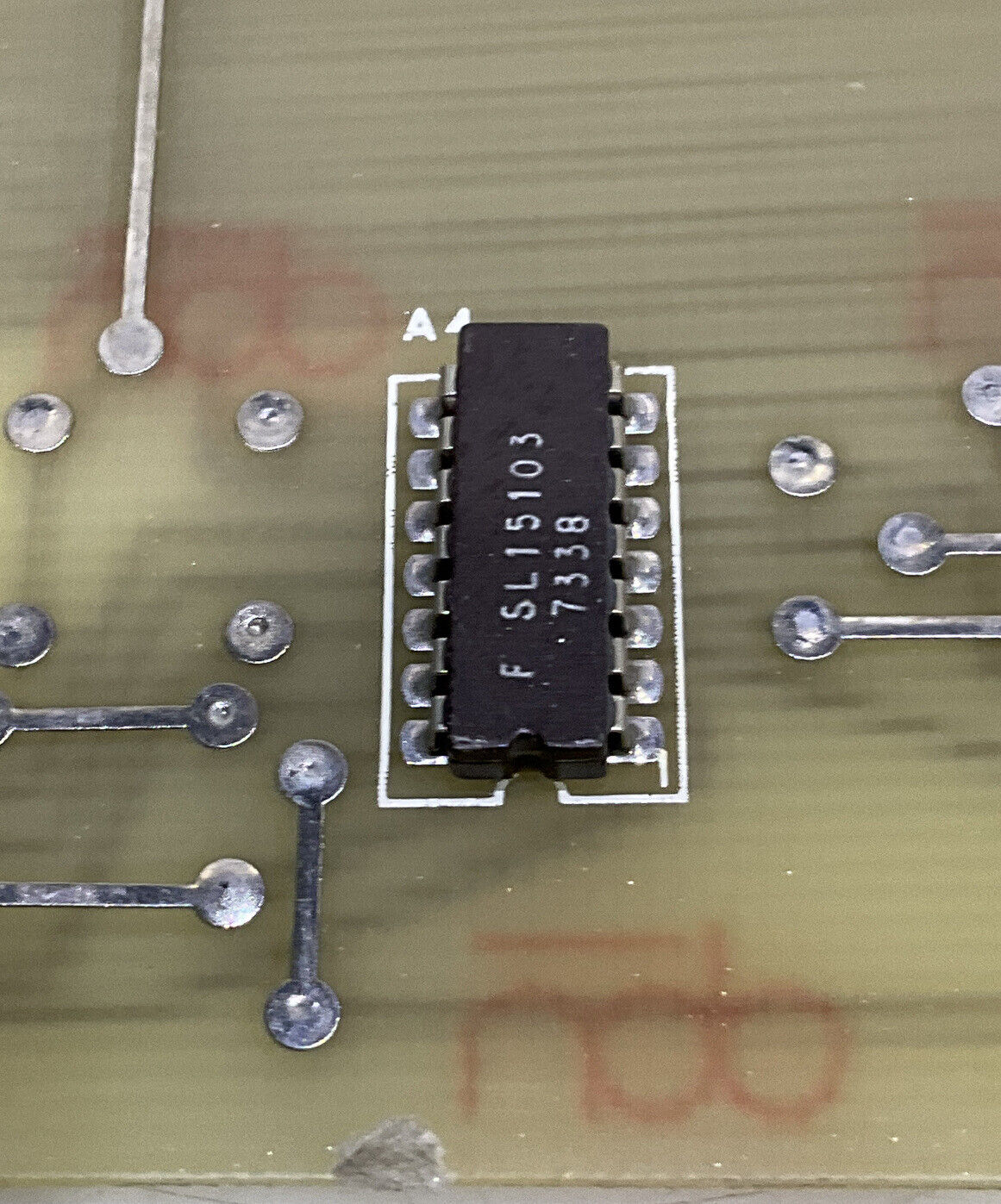 HAGAN WESTINGHOUSE ROSEMOUNT ANALYTICS 399121 DTL GATE PRINTED CIRCUIT BOARD 373