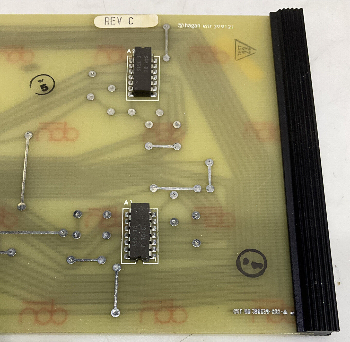 HAGAN WESTINGHOUSE ROSEMOUNT ANALYTICS 399121 DTL GATE PRINTED CIRCUIT BOARD 373