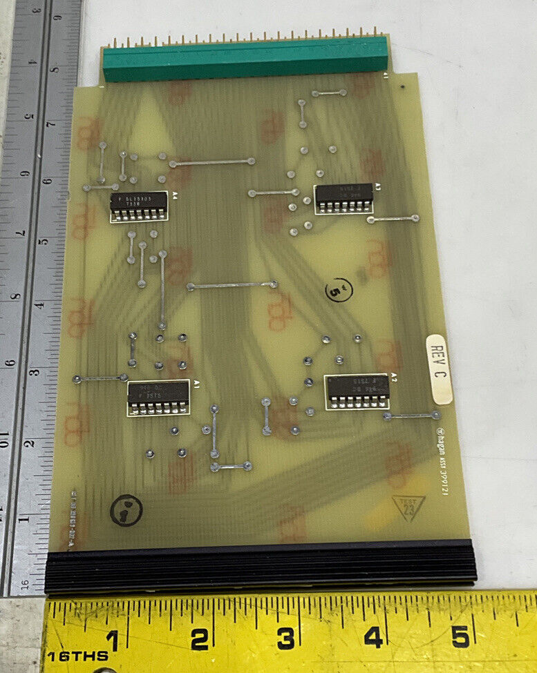 HAGAN WESTINGHOUSE ROSEMOUNT ANALYTICS 399121 DTL GATE PRINTED CIRCUIT BOARD 373