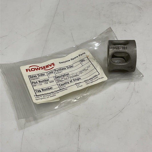 FLOWSERVE 001139-150-000 SEAT RETAINER MK1 1” CL 150/699 ECO 15669 316SS 373