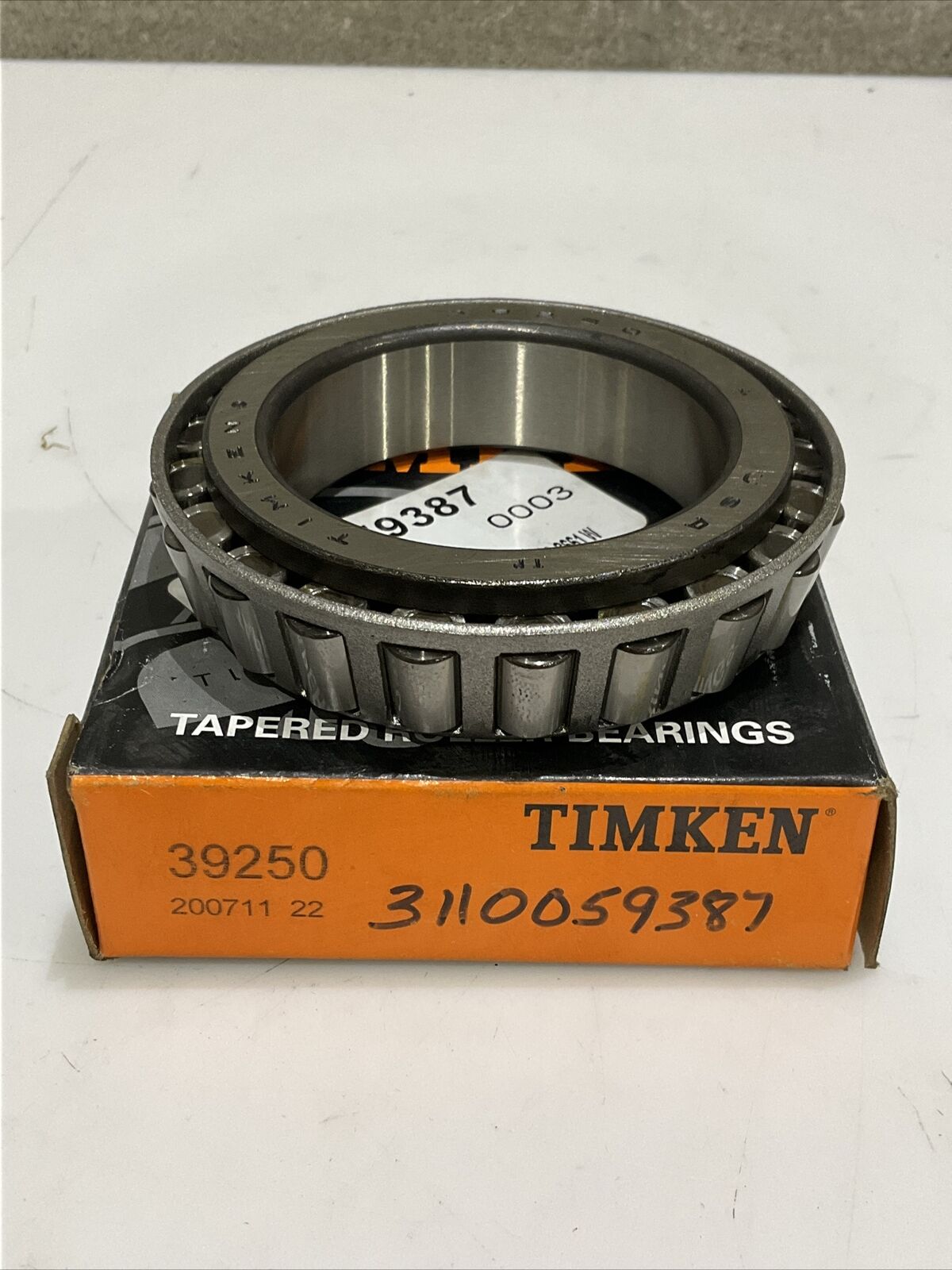 TIMKEN 39250 TAPERED ROLLER BEARING CONE 373