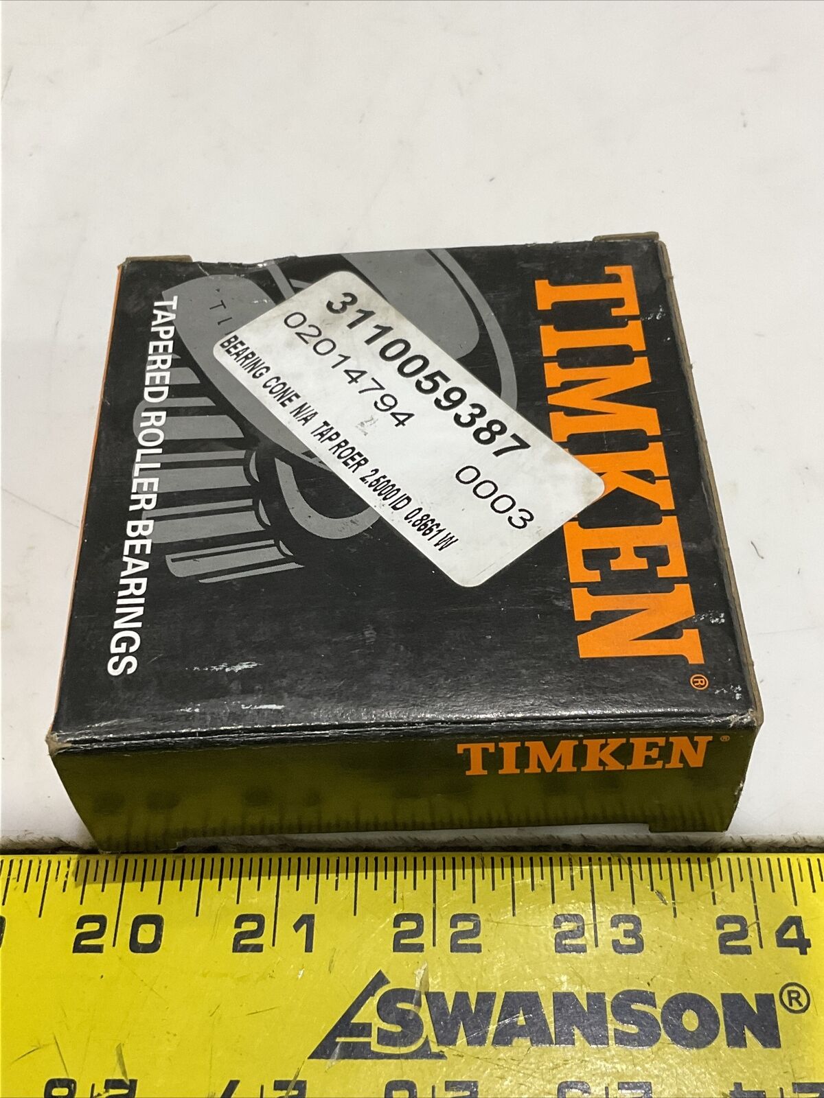 TIMKEN 39250 TAPERED ROLLER BEARING CONE 373