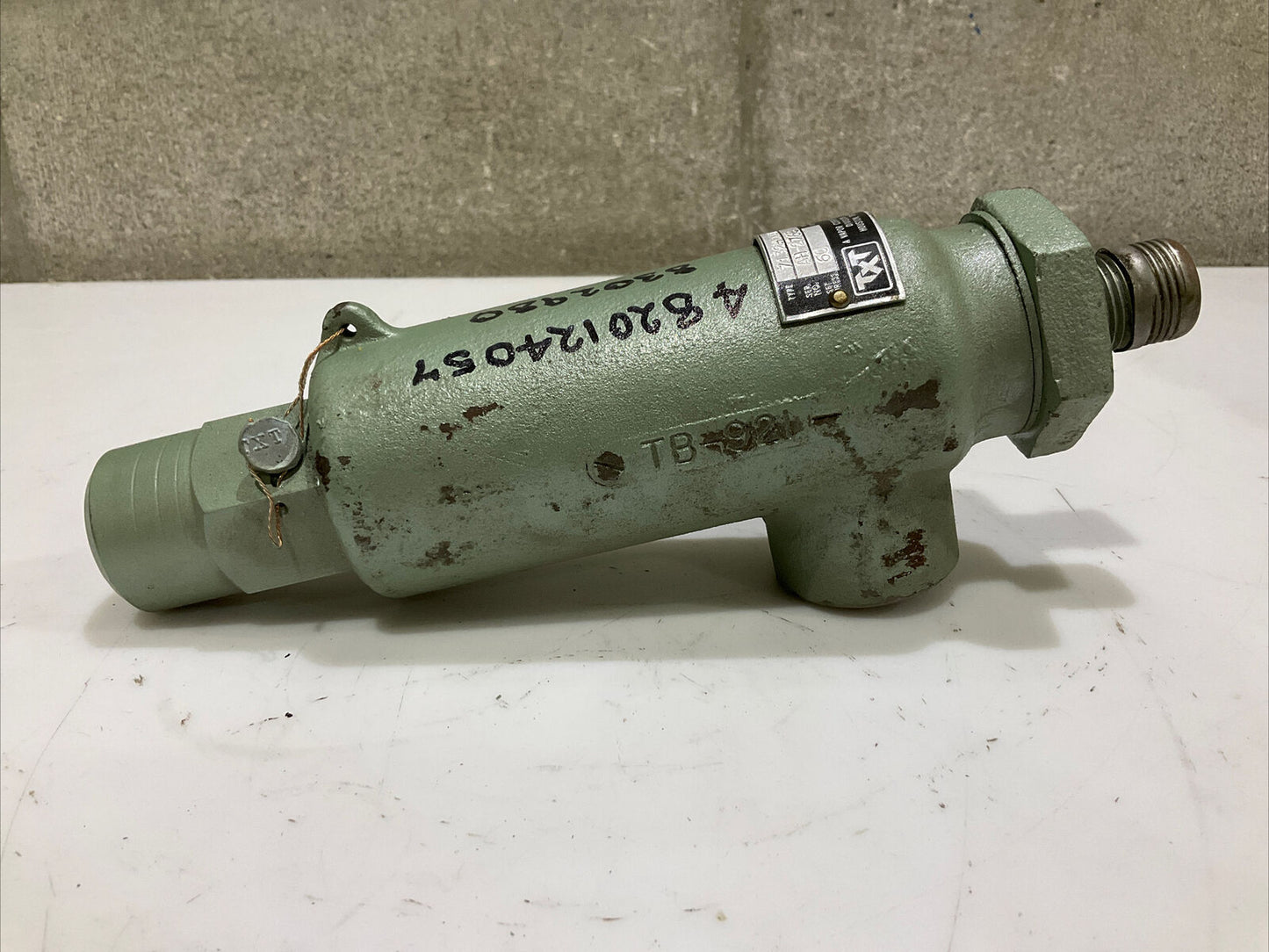 SAFETY RELIEF VALVE PRESSURE TXT 7132HOOAN SIZE AH-2768 .50X1 373