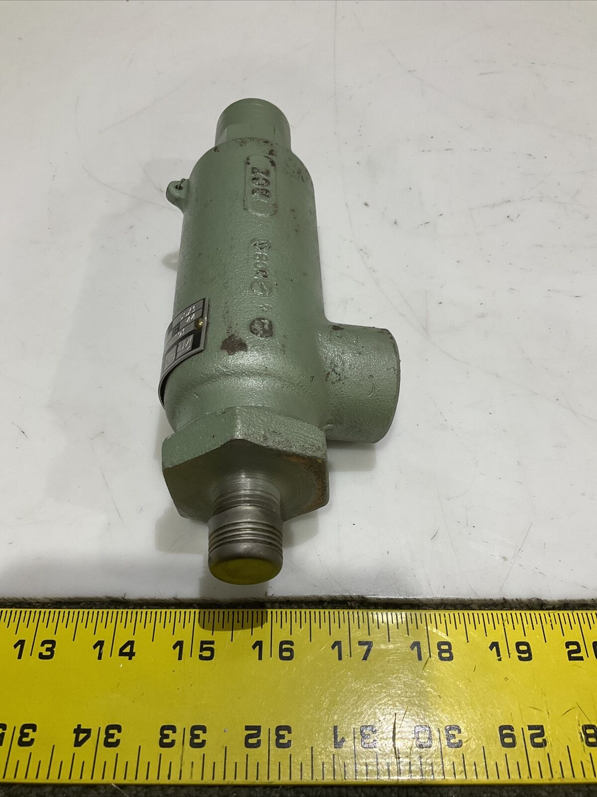 SAFETY RELIEF VALVE PRESSURE TXT 7132HOOAN SIZE AH-2768 .50X1 373