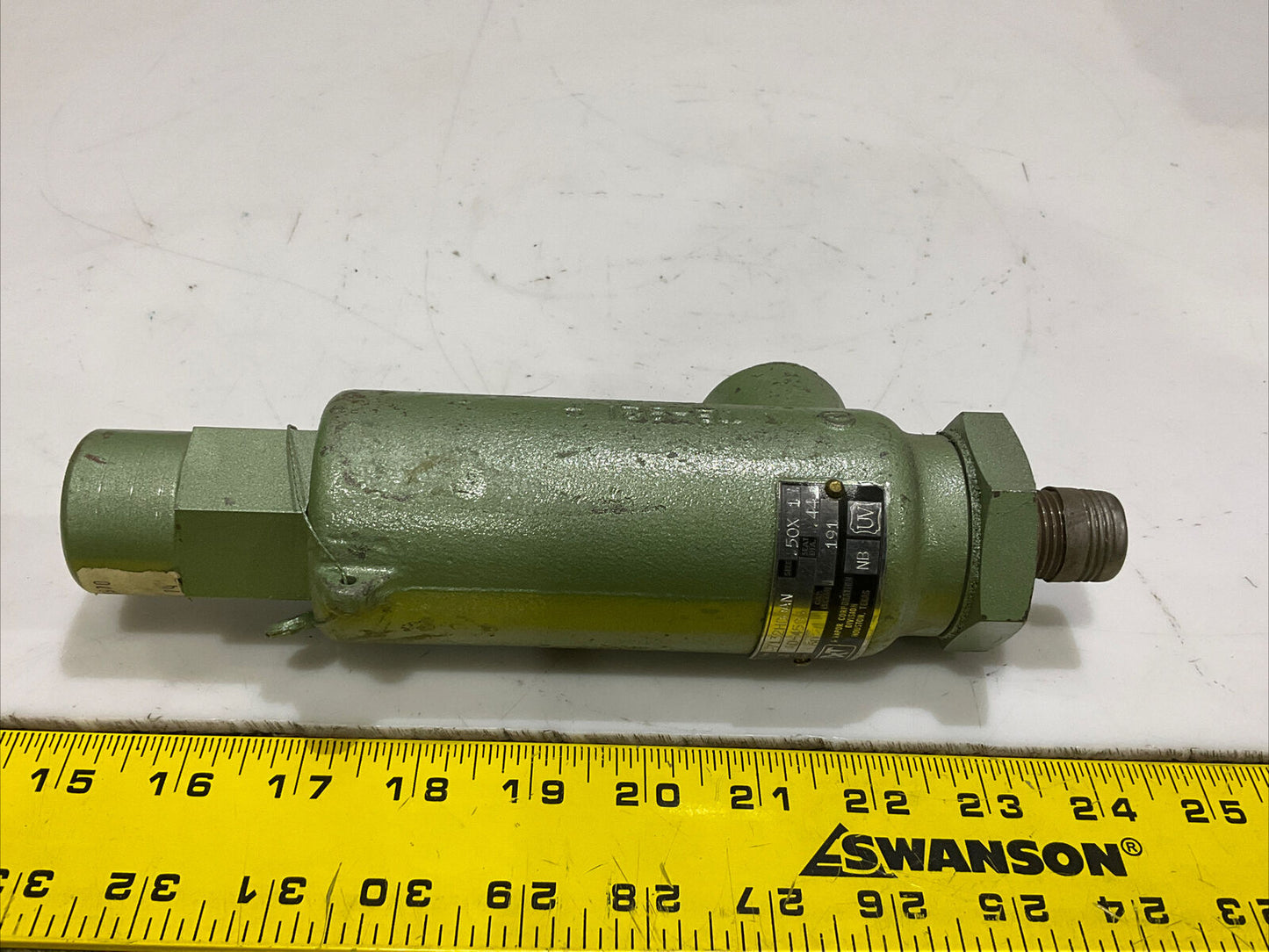 SAFETY RELIEF VALVE PRESSURE TXT 7132HOOAN SIZE AH-4505 .50X1 373