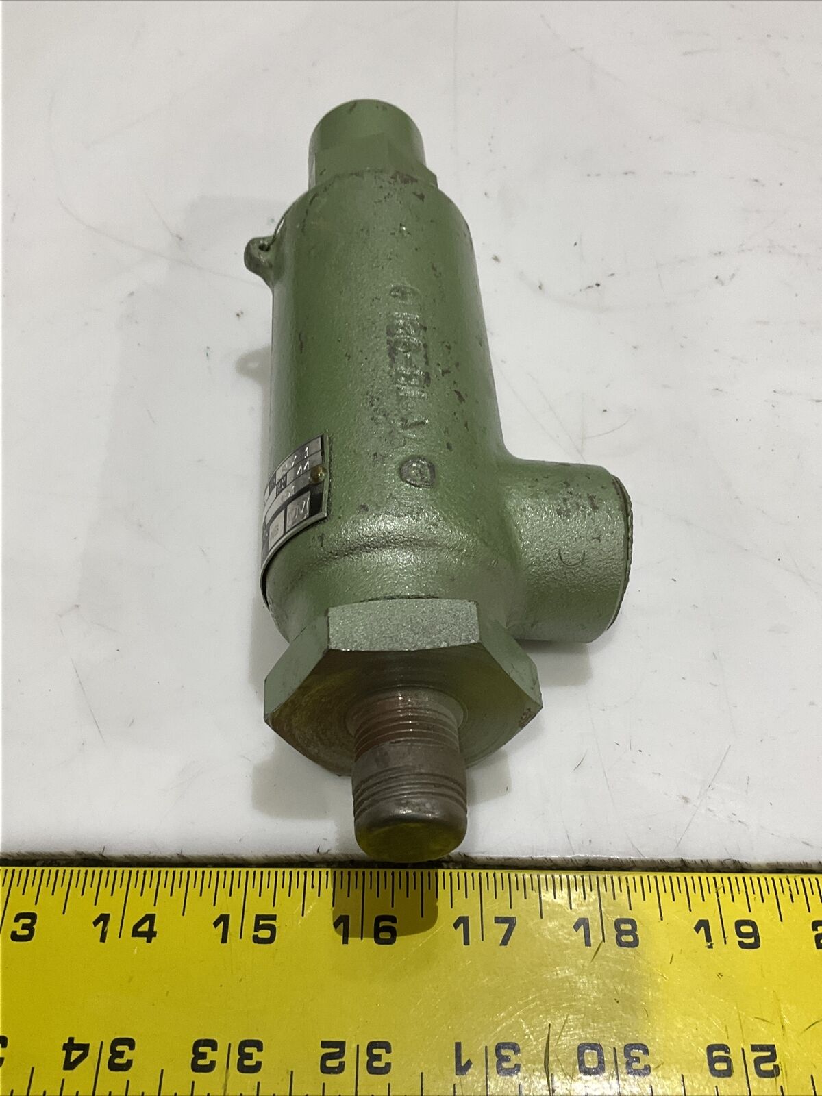 SAFETY RELIEF VALVE PRESSURE TXT 7132HOOAN SIZE AH-4505 .50X1 373