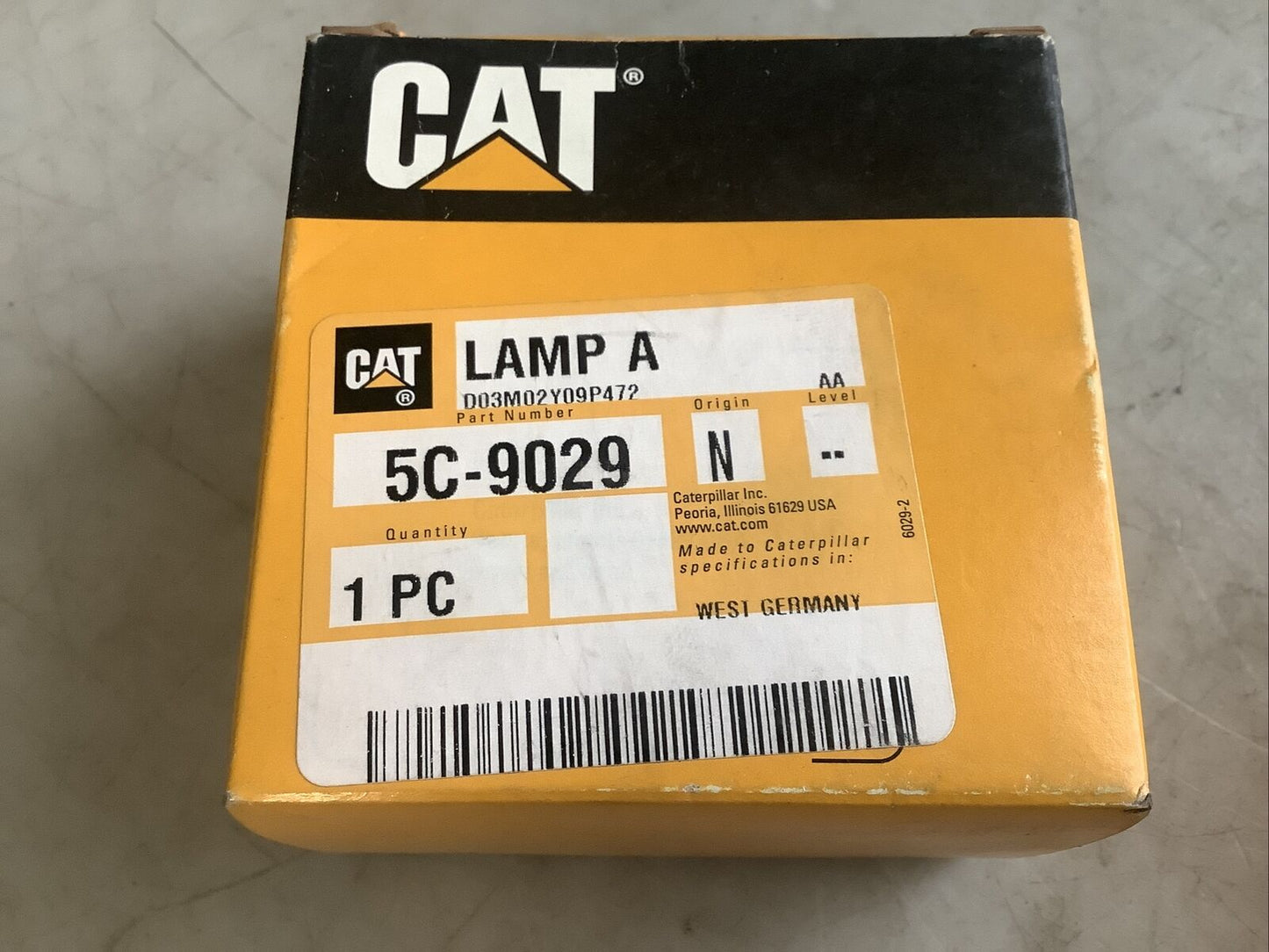 CAT 5C-9029 LAMP 476