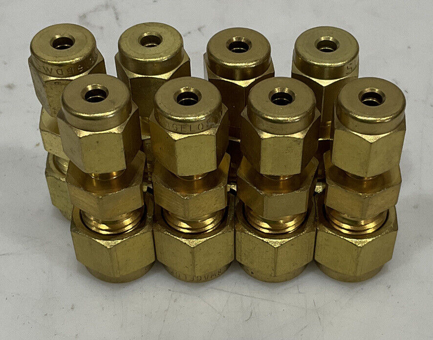 Swagelok® Union Swagelok® 400-6, brass, 1/4 in.