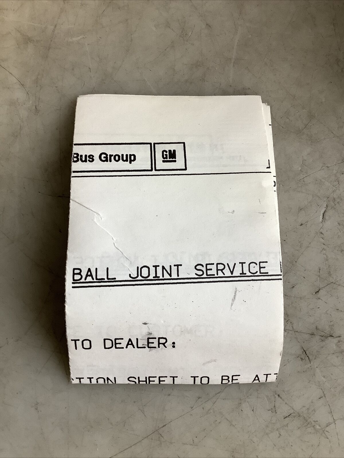 GM 15659724 LOWER BALL JOINT STUD KIT 476