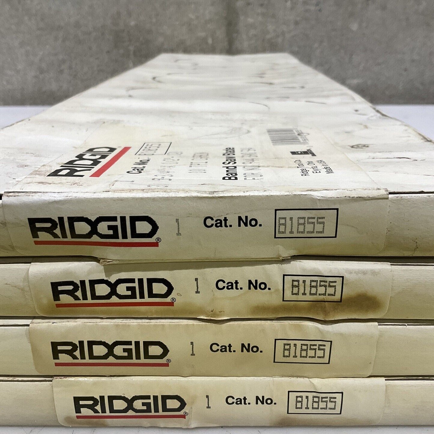 RIGID 81855 BAND SAW BLADE 53-3/4”X 1/2”-.020 3 BLADE LOT OF 4 373