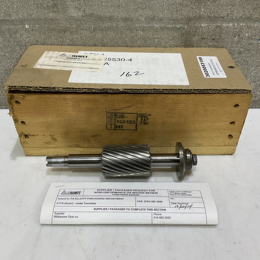 ELLIOT 825530-4 BALANCED GEAR PINION 3RD STAGE 3P 373