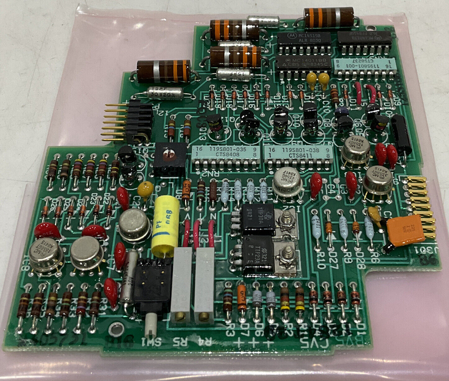 ABB KENT-TAYLOR 125U1007-2 125S10072 125P636 AMPLIFIER PRINTED CIRCUIT BOARD 373