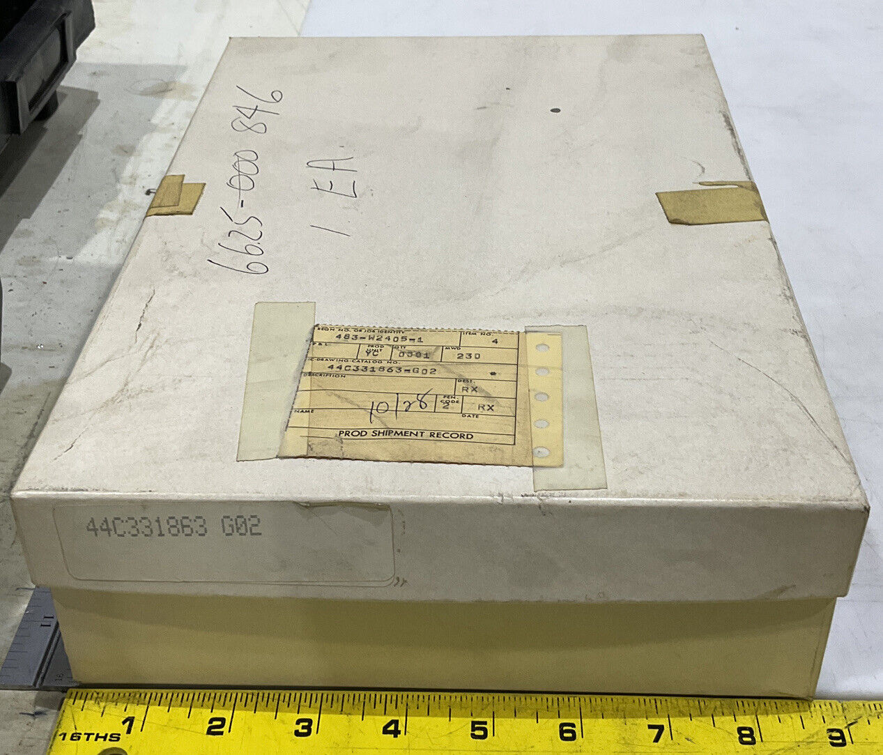 GENERAL ELECTRIC 44C331863G02 RELAY BOARD OUTPUT REGULATOR 373