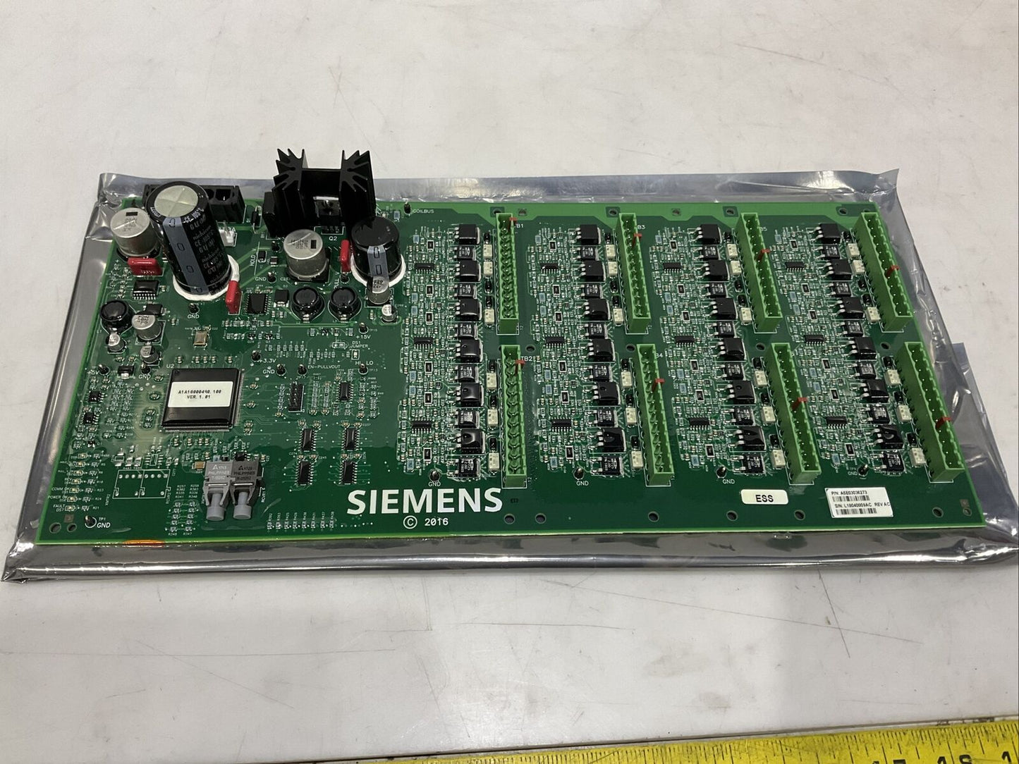 SIEMENS A5E03036273 BYPASS CONTROL CIRCUIT BOARD 373