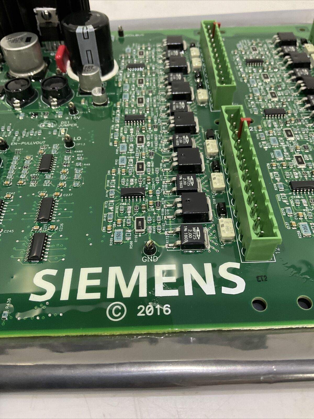 SIEMENS A5E03036273 BYPASS CONTROL CIRCUIT BOARD 373