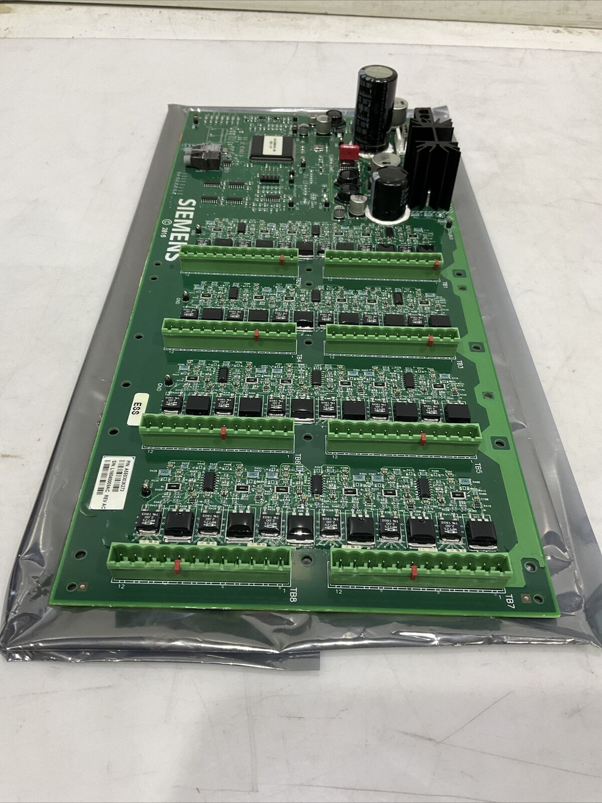 SIEMENS A5E03036273 BYPASS CONTROL CIRCUIT BOARD 373