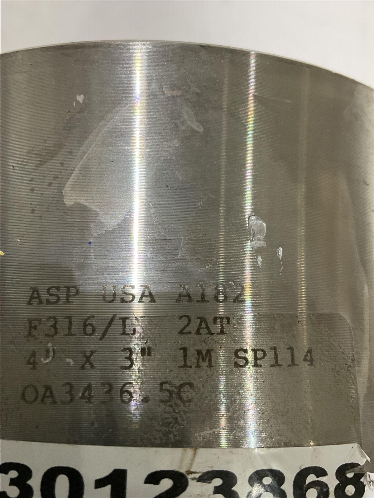 ASP A1482 76260656 22E17113 PIPE REDUCER 4” X 3” 150 LB 373