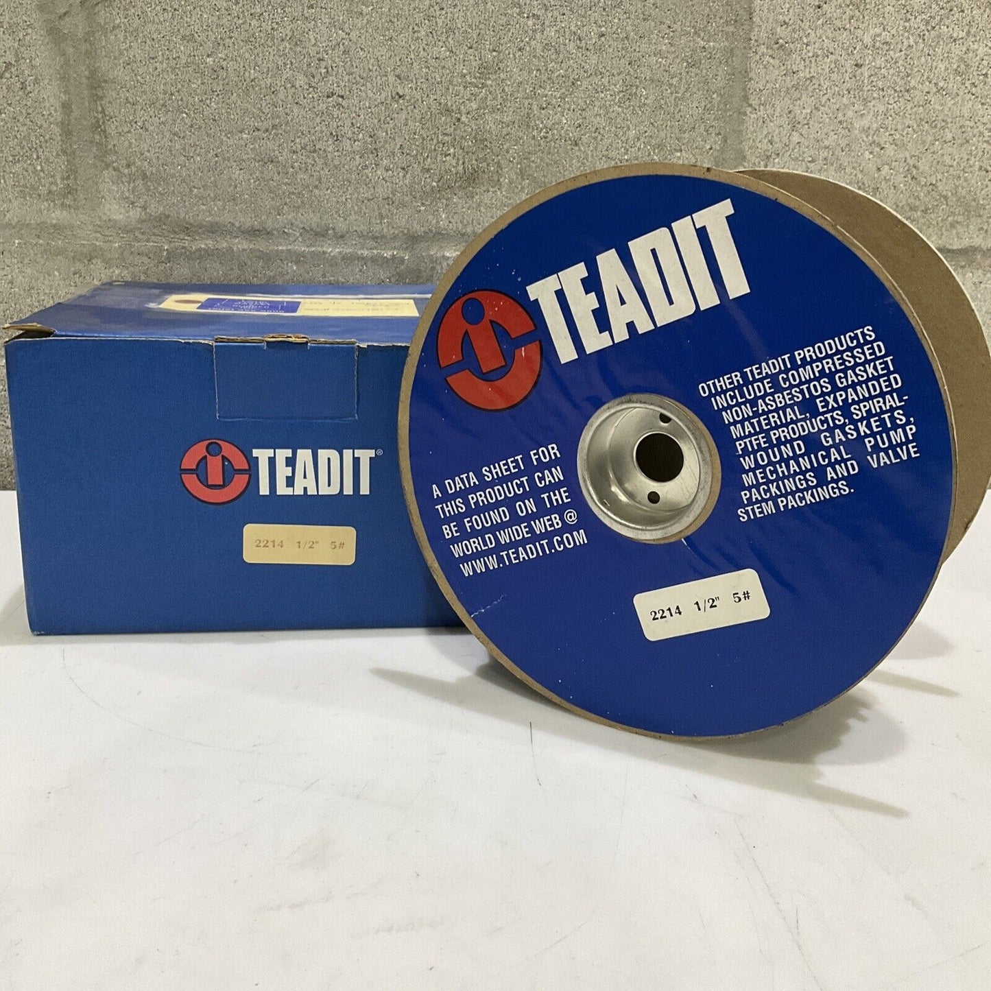 TEADIT 2214 BULK PACKING 1/2” 5 LB 373