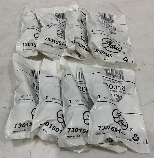 GATES 80018 12-12MP HOSE ADAPTER LOT OF 8 373