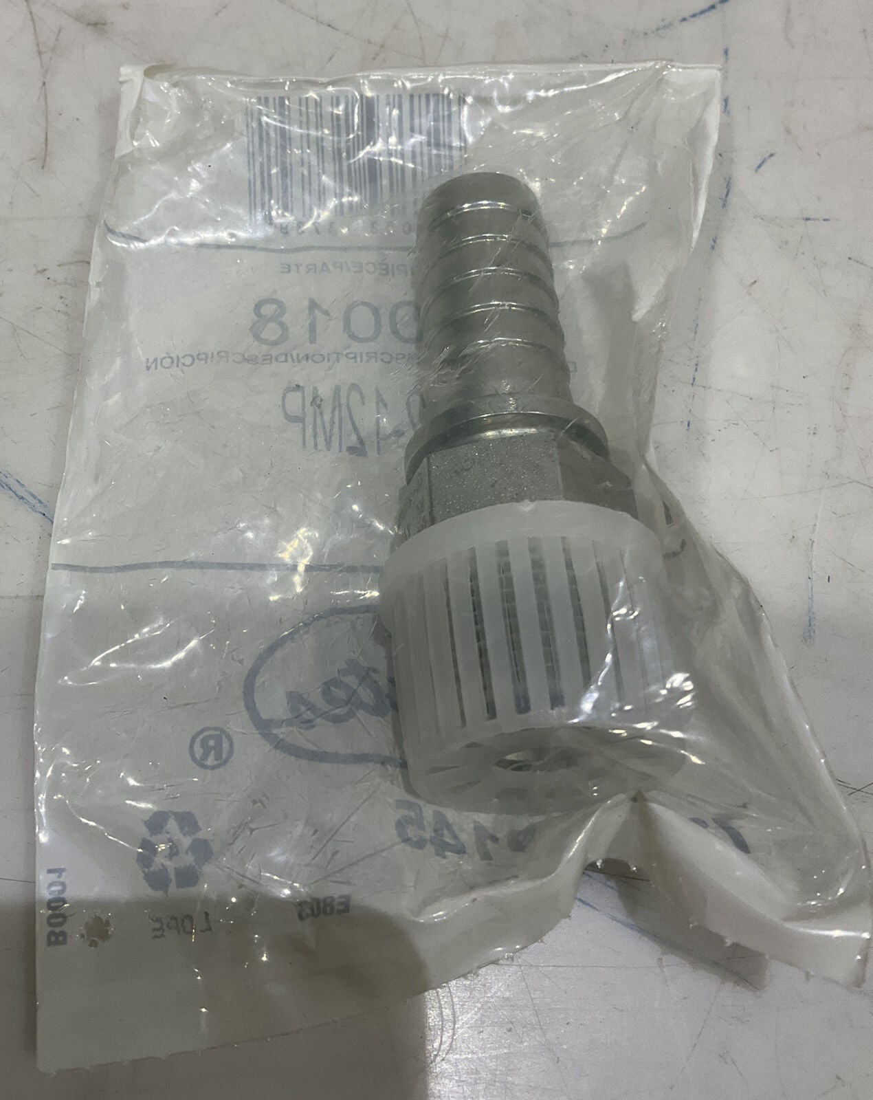 GATES 80018 12-12MP HOSE ADAPTER LOT OF 8 373