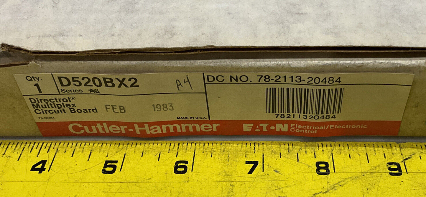 CUTLER-HAMMER D520BX2 DIRECTROL MULTIPLEX CIRCUIT BOARD 373