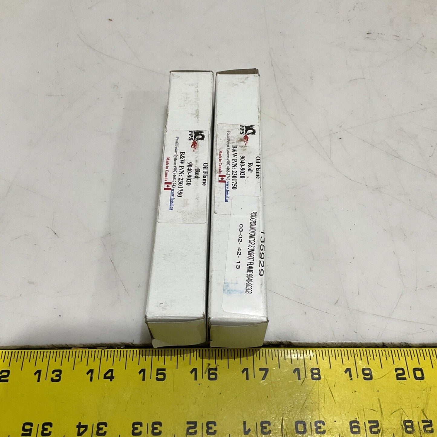 FPS 9040-9020 2301750 OIL FLAME ROD LOT OF 2 373