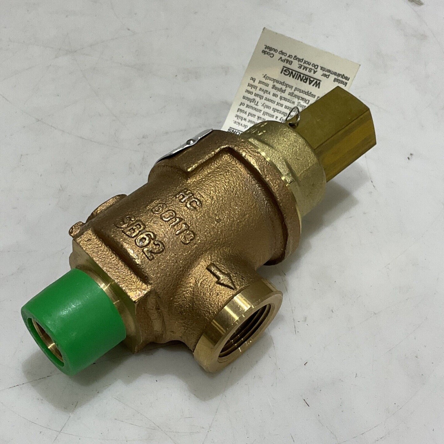 KUNKLE VALVE 0020-D01-MG-0060 PRESSURE RELIEF VALVE 3/4” 60 PSI 16 GPM 373