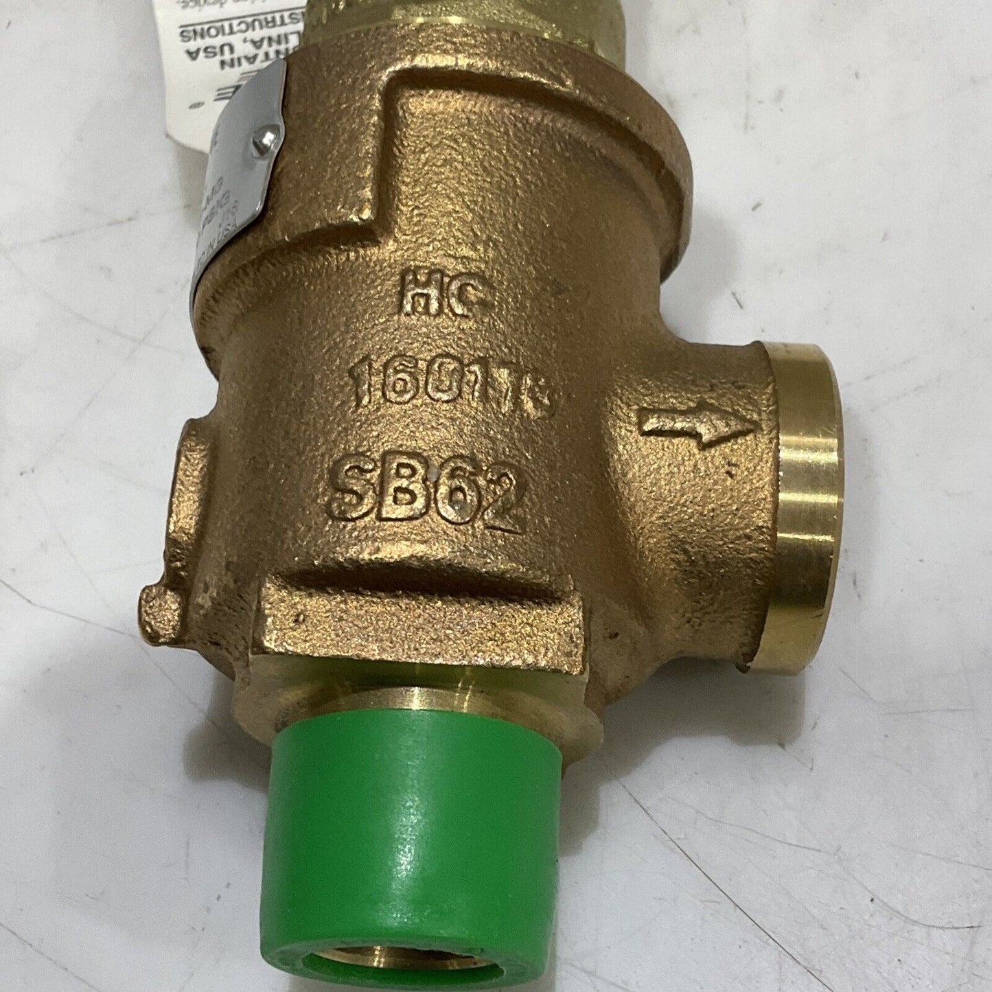 KUNKLE VALVE 0020-D01-MG-0060 PRESSURE RELIEF VALVE 3/4” 60 PSI 16 GPM 373