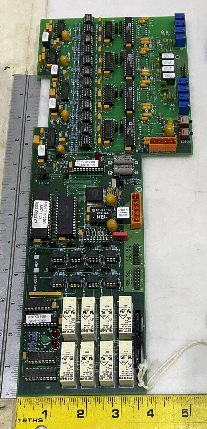 TELEDYNE MONITOR 1803-0500-04 MULTI CIRCUIT BOARD 373