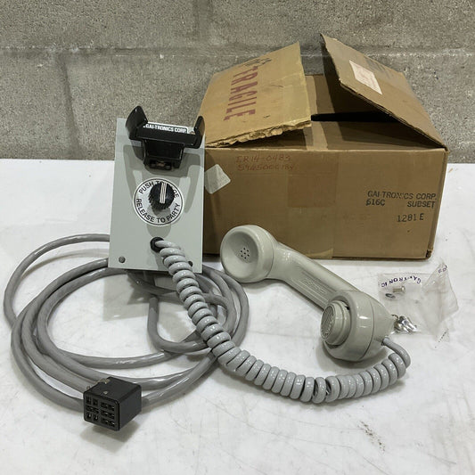 GAI TRONICS CORP 616C 1281E FLUSH PANEL SUBSET 373