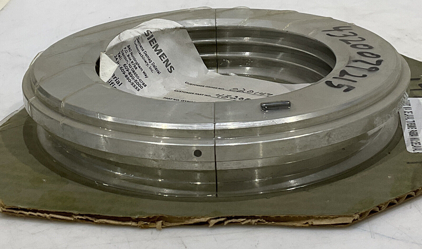 SIEMENS DELAVAL P4588A HORIZONTAL PUMP GUARD 7BB31310 373