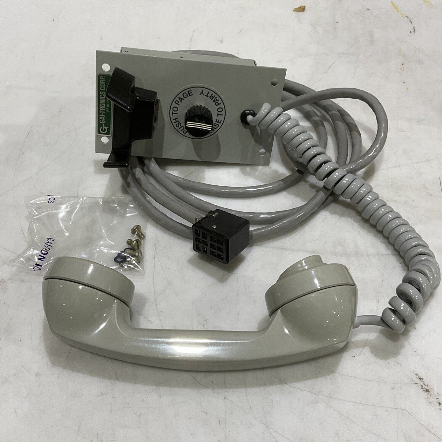 GAI TRONICS CORP 616C 1281E FLUSH PANEL SUBSET 373