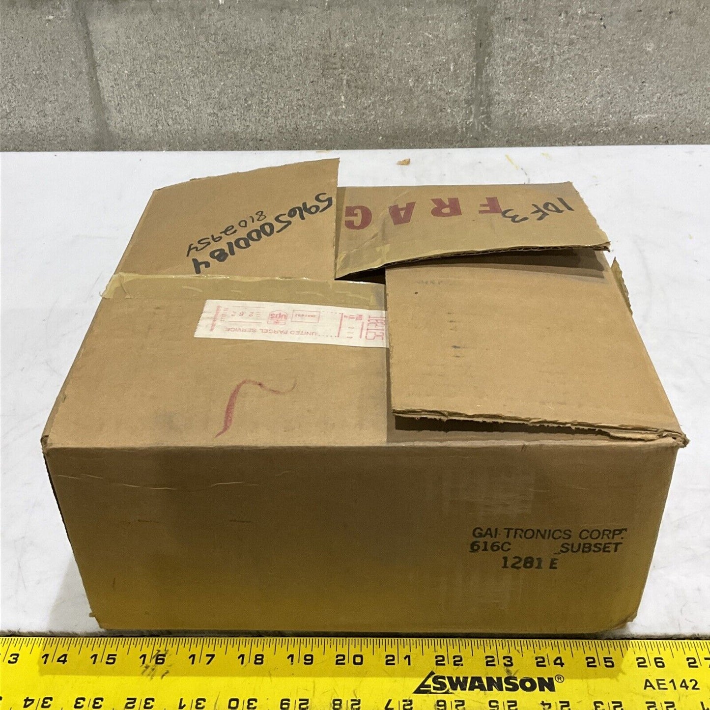GAI TRONICS CORP 616C 1281E FLUSH PANEL SUBSET 373