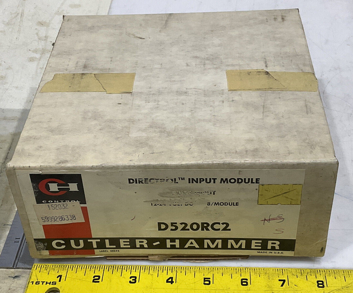 CUTLER-HAMMER D520RC2 12-24VDC 8/MODULE DIRECTROL MULTIPLEXER 373