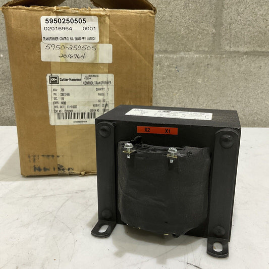 CUTLER-HAMMER C0750A2 CONTROL TRANSFORMER 60 HZ 373