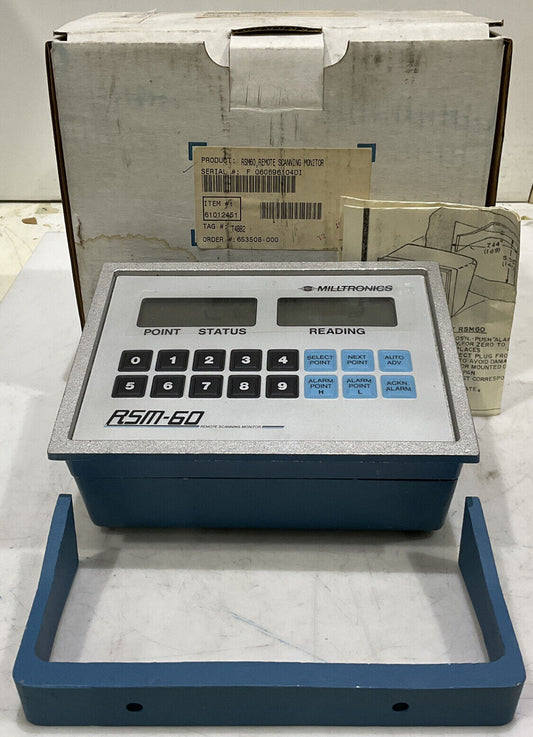 MILLTRONICS RSM-60 REMOTE SCANNING MONITOR 373