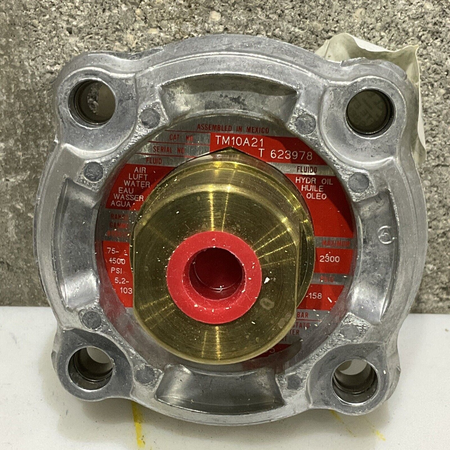 ASCO TRI POINT T 424254 SB10D T 623978 TM10A21 PRESSURE SWITCH 373