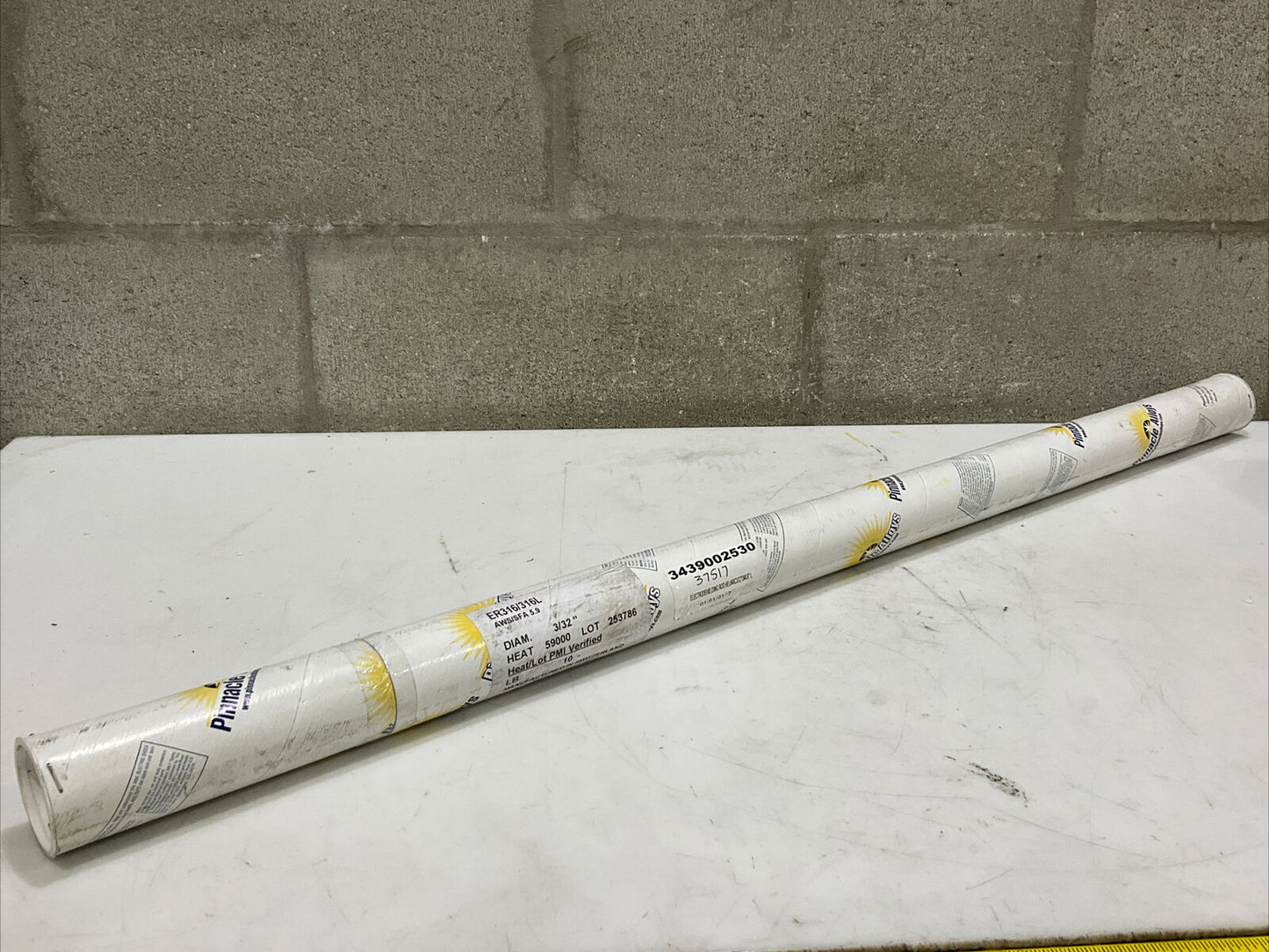 PINNACLE ALLOY ER316/317L AWS/SFA 5.9 ELECTRODE WELDING ROD 3/32” 10 LB 373