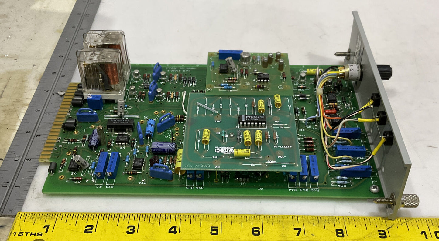 VITEC 53020-14 4-20MA 12 HZ VIBRATION MONITOR MODULE 373