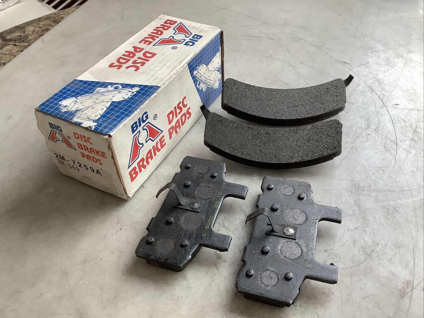 BIG A 2M-7259A BRAKE PADS 476