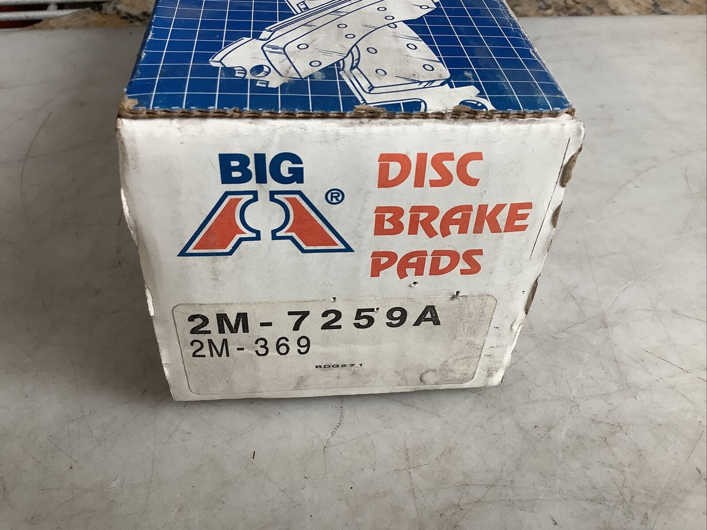 BIG A 2M-7259A BRAKE PADS 476