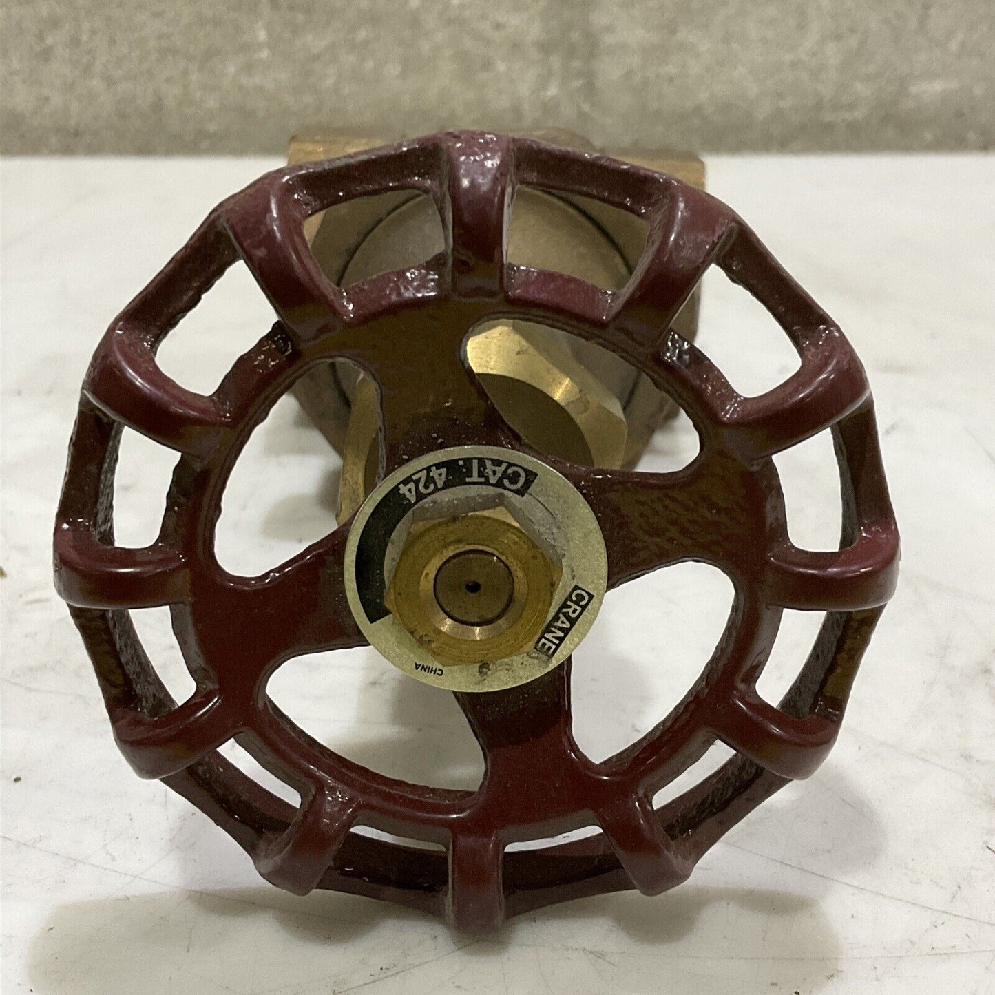 CRANE 424 CL200 RISING STEAM GATE VALVE BRONZE 1.5” 200 LB 400 CWP 373