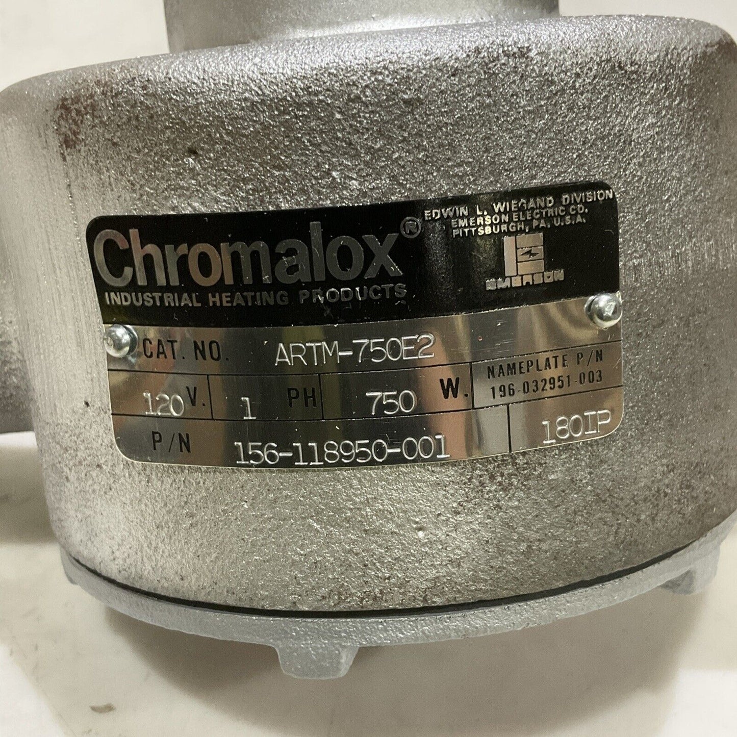 CHROMALOX 182684 156-118950-001 ARTM-750EZ ELECTRICAL HEATER 373